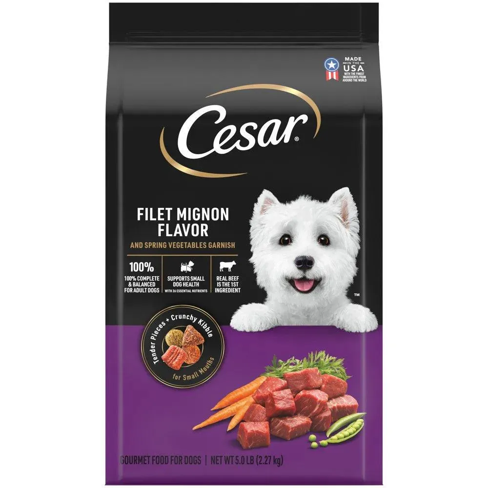 Small Breed Filet Mignon Flavor Dog Food 5 Lb
