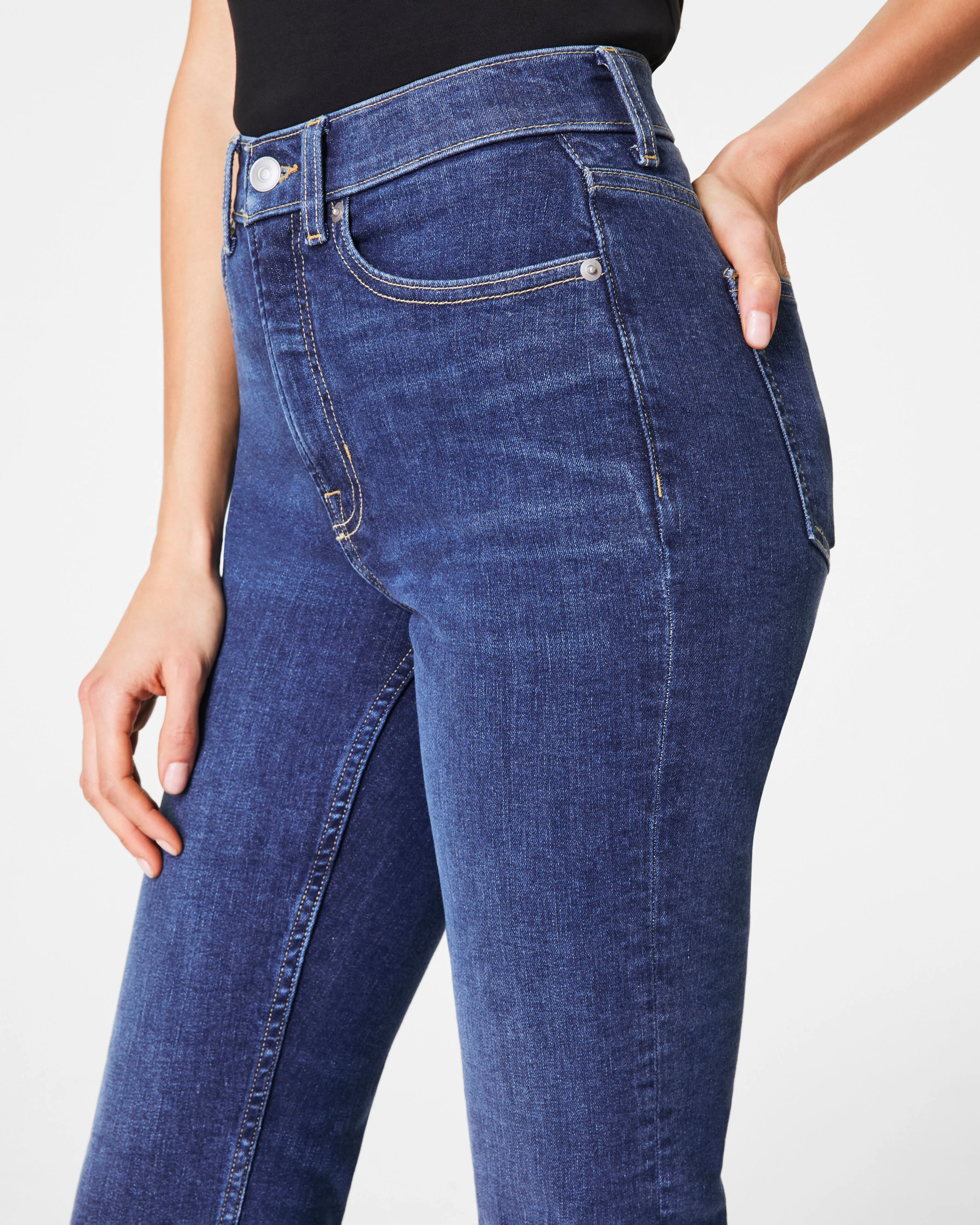 SPANXsculpt™ ReDefine Slim Straight Jeans, Medium Indigo