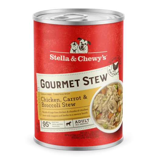 Stella & Chewy's Dog Gourmet Stew Chicken, Carrot & Broccoli Stew