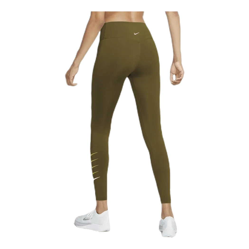 Swoosh Run Tight 7/8 Green