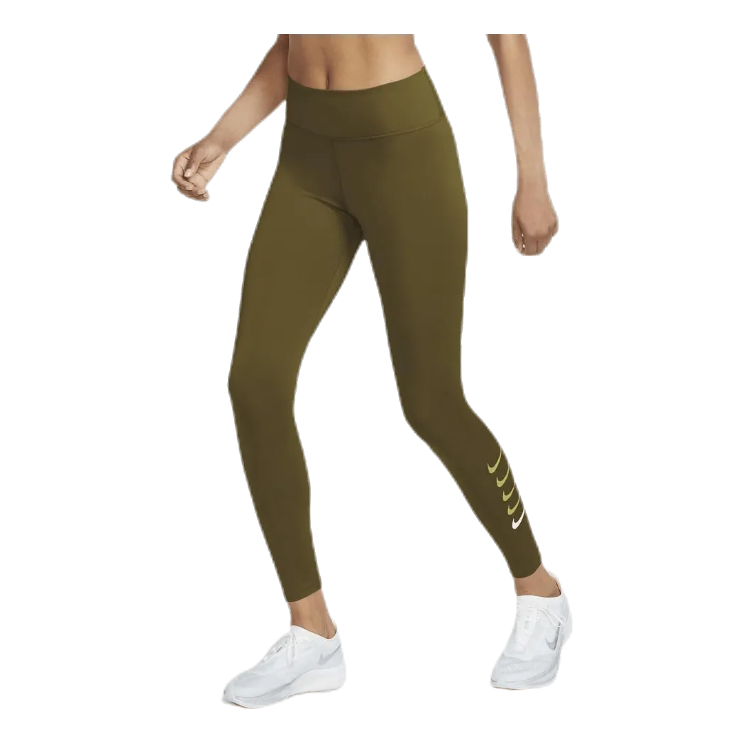 Swoosh Run Tight 7/8 Green
