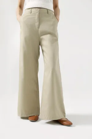 TAILORED WIDE LEG PANTS