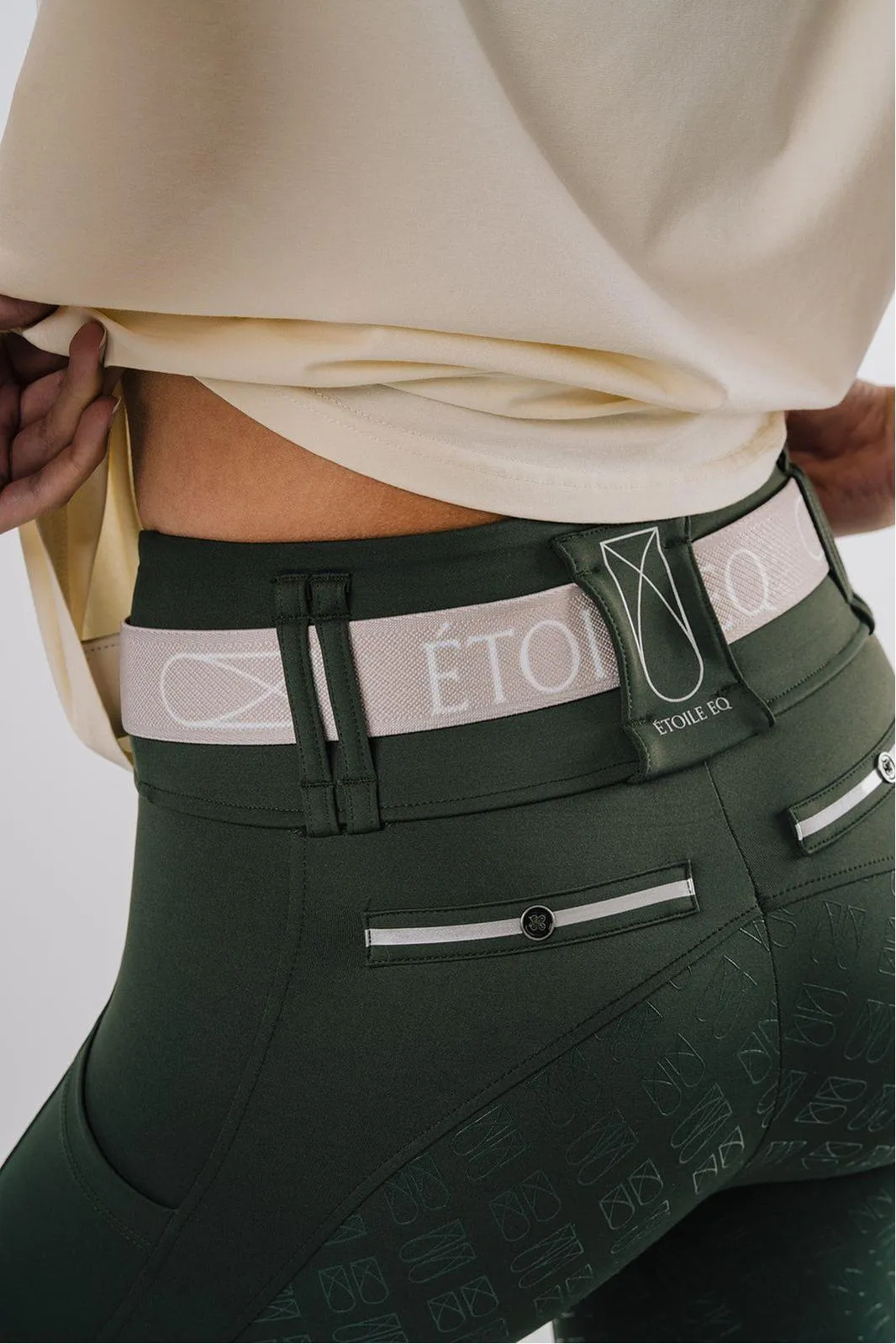 Étoile EQ 'Sculpt' Riding Tights - Hunter Green