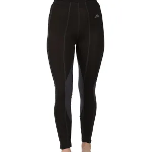 Trespass Womens Redeem Thermal Warm Baselayer Trousers - Black