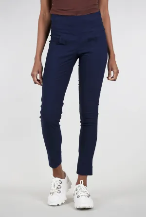 Twill Tech Slim Trouser, Navy