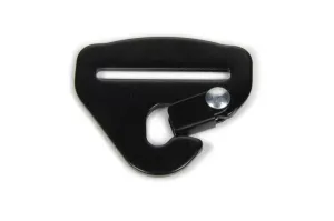 Ultra Shield Snap Hook Hardware - Steel - Black Paint