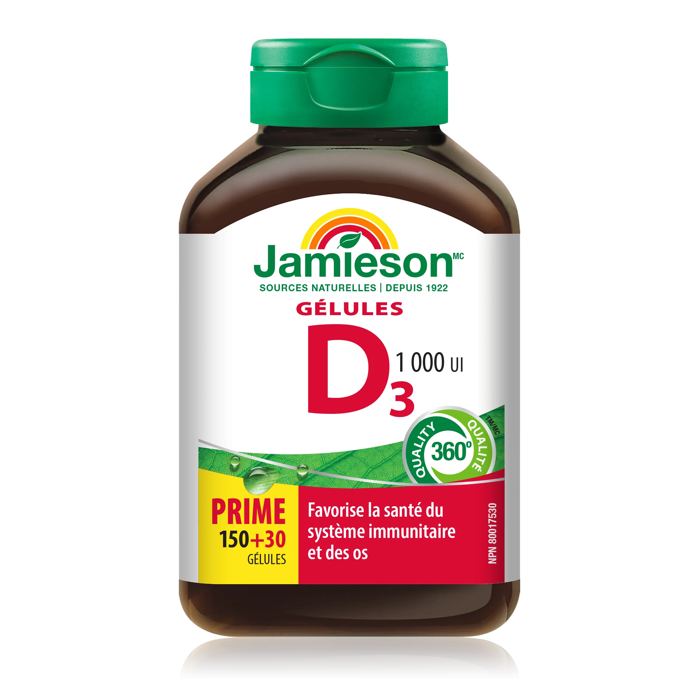 Vitamin D3 1,000 IU | Softgels