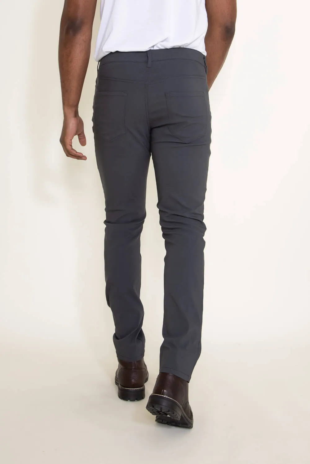 Weatherproof Vintage Faille Performance Pants for Men in Grey (Spring 2023) | W3S515EV-GREY
