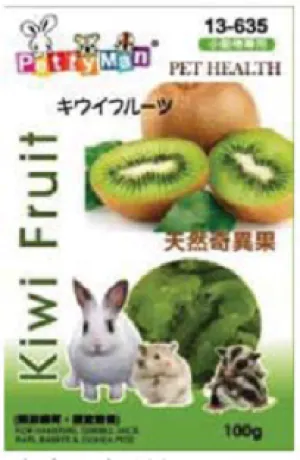 WP Pettyman Small Animal Treats - Kiwi Fruit 100g
