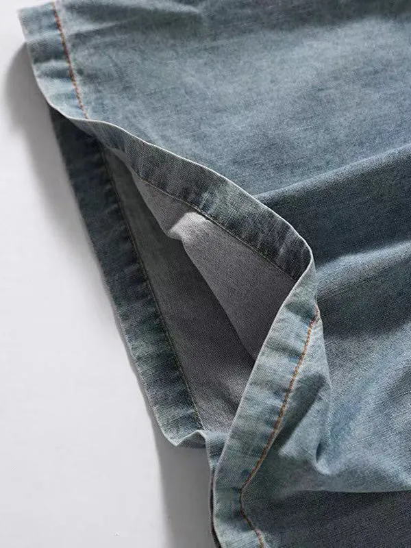 xakxx Original Empire Wide Leg Jean Pants