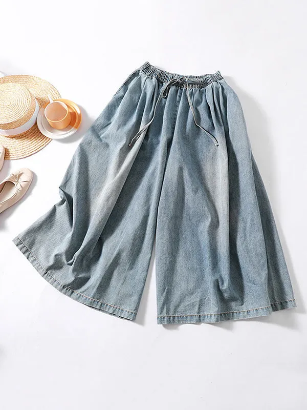 xakxx Original Empire Wide Leg Jean Pants