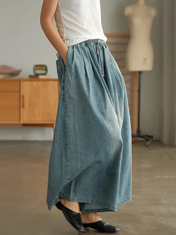 xakxx Original Empire Wide Leg Jean Pants