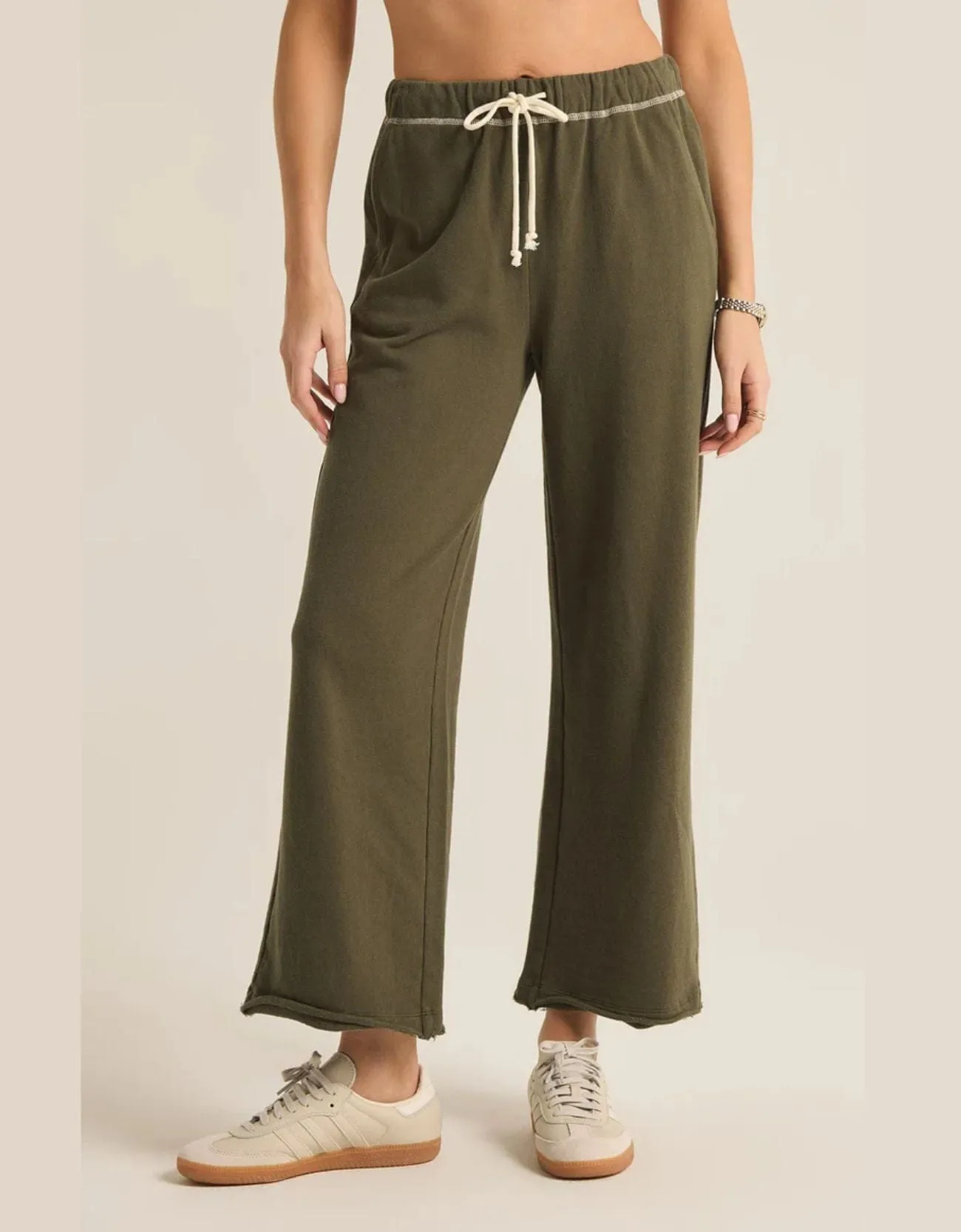 Z Supply Huntington Pants GRAPE LEAF