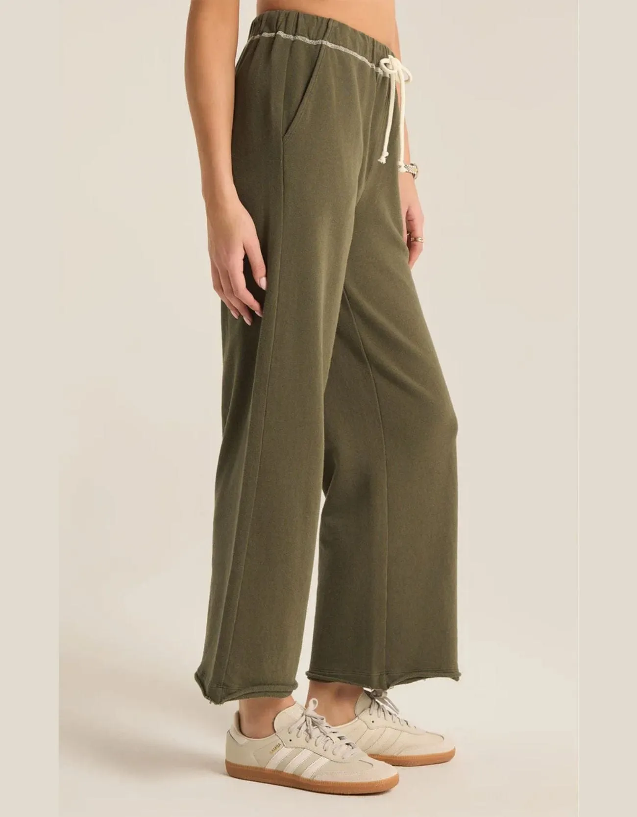 Z Supply Huntington Pants GRAPE LEAF