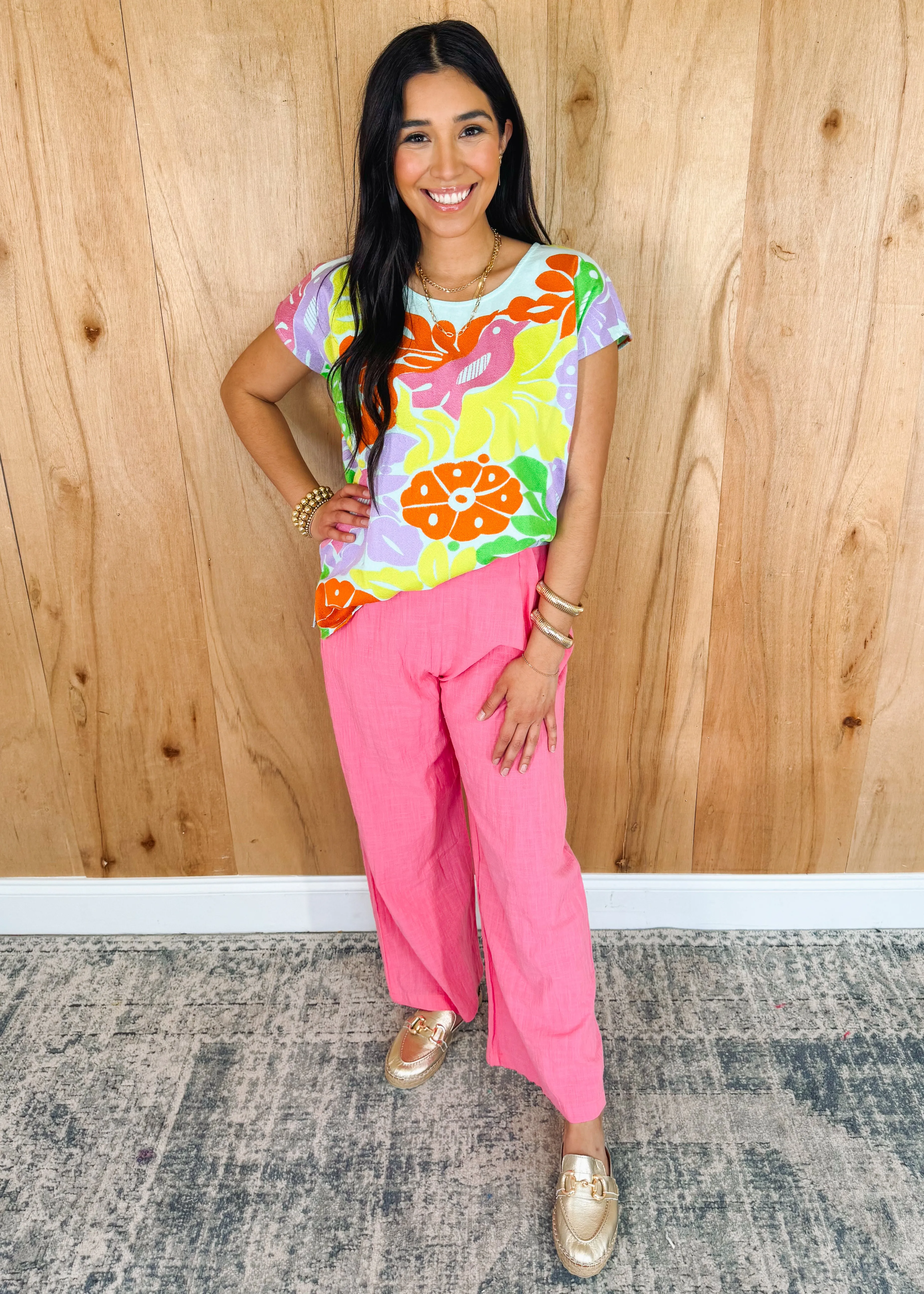 Zinnie Pants in Pink