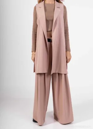 Zra Classy Wide Leg Belted Trousers – One Size (UK 8-14)
